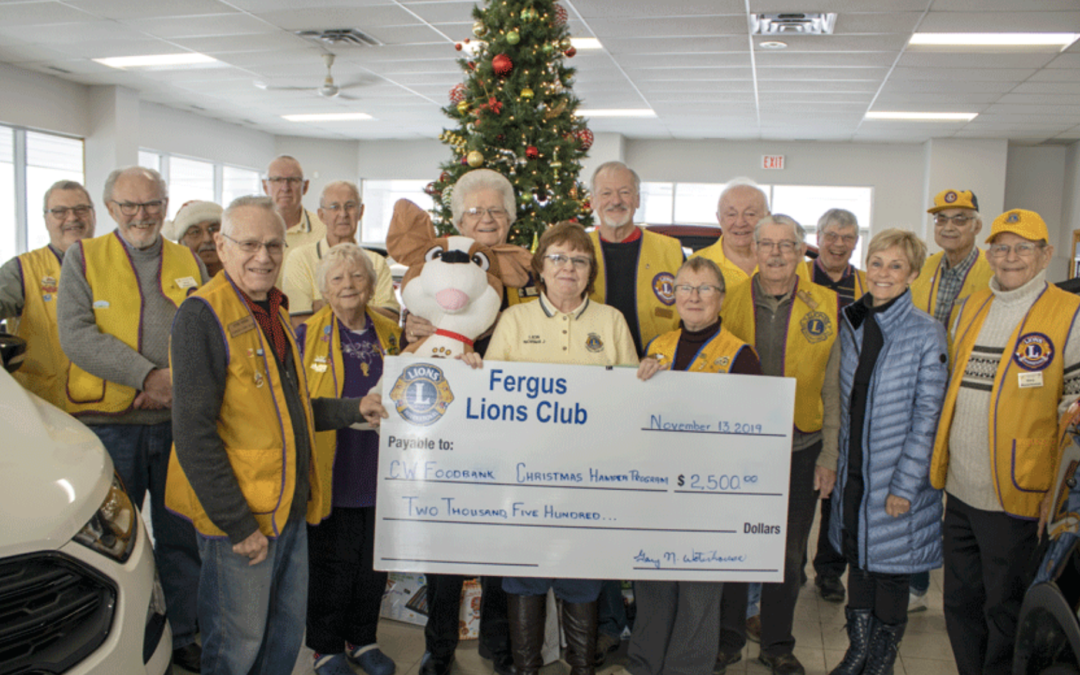Fergus Lions Club, Reliable Ford launch annual Christmas drive