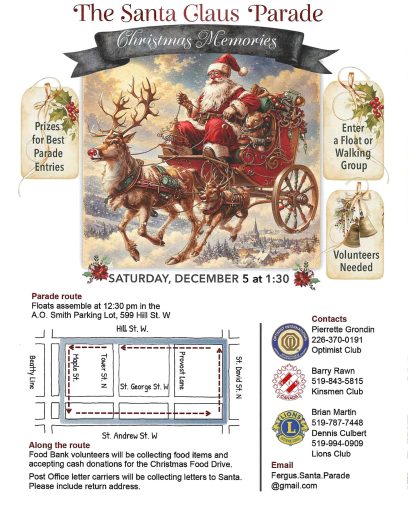 2026 Santa Claus Parade Poster